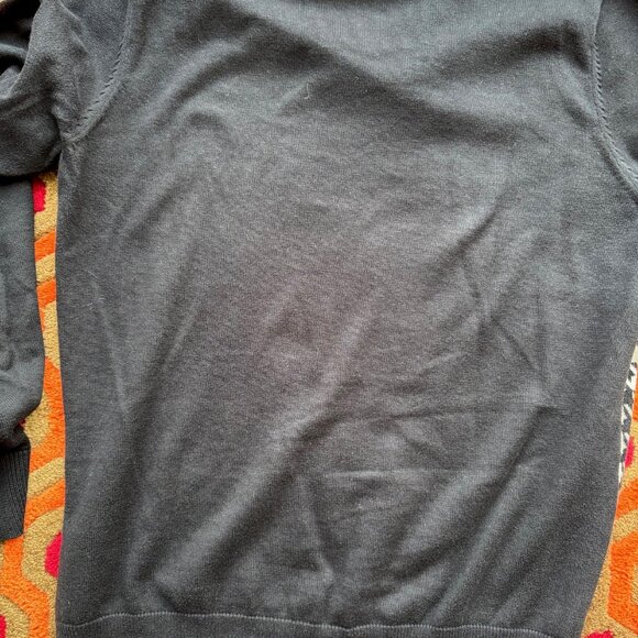 MAKE OFFER! Ben Sherman Houndstooth Pullover Sweater Men's Medium - Picture 3 of 3